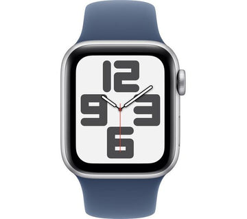 APPLE Watch SE 2 - 40mm Silver Aluminium Case with Denim Sport Band - S/M - Good